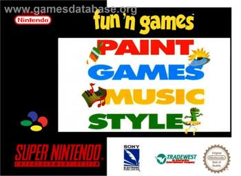 Cover Fun 'N Games for Super Nintendo